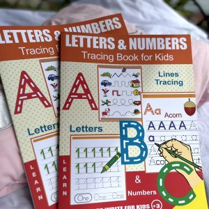 Tracing book for ages 3 and up